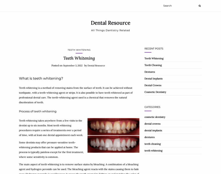 Dentalresource.org thumbnail