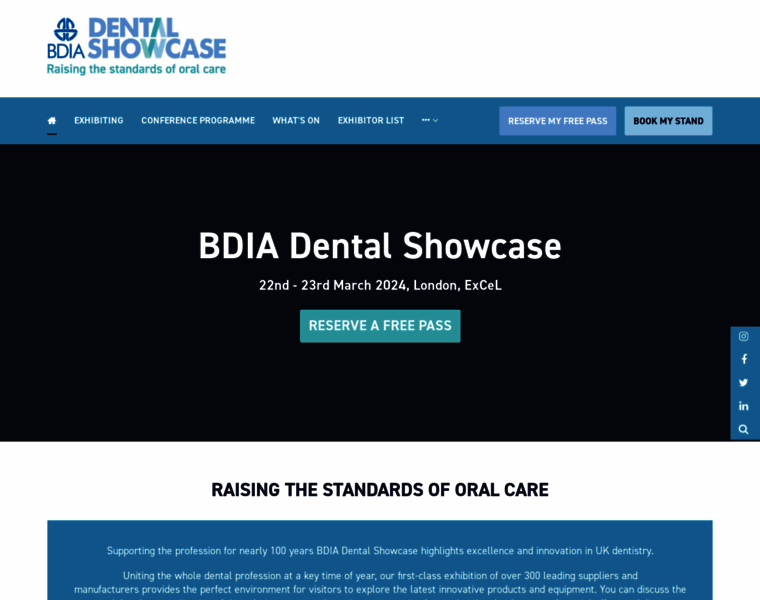 Dentalshowcase.com thumbnail
