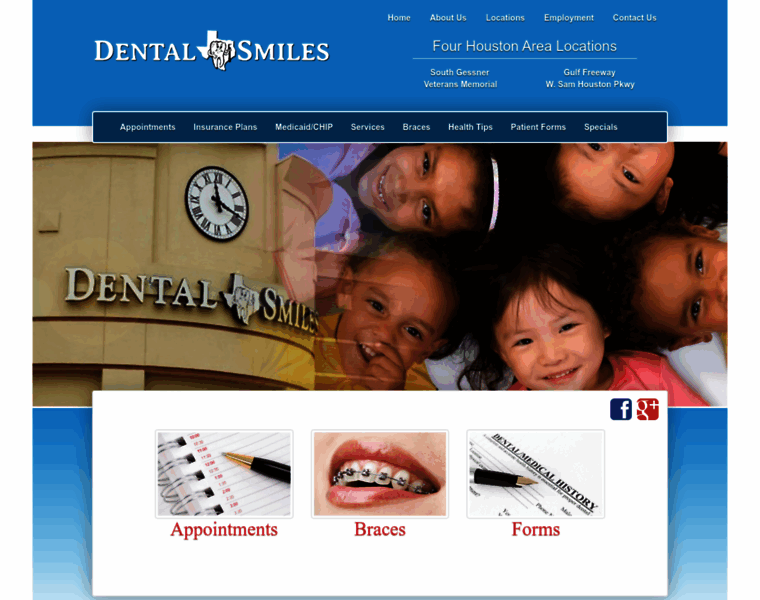 Dentalsmileshouston.net thumbnail