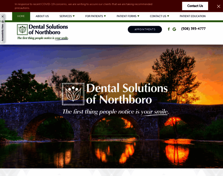 Dentalsolutionsofnorthboro.com thumbnail