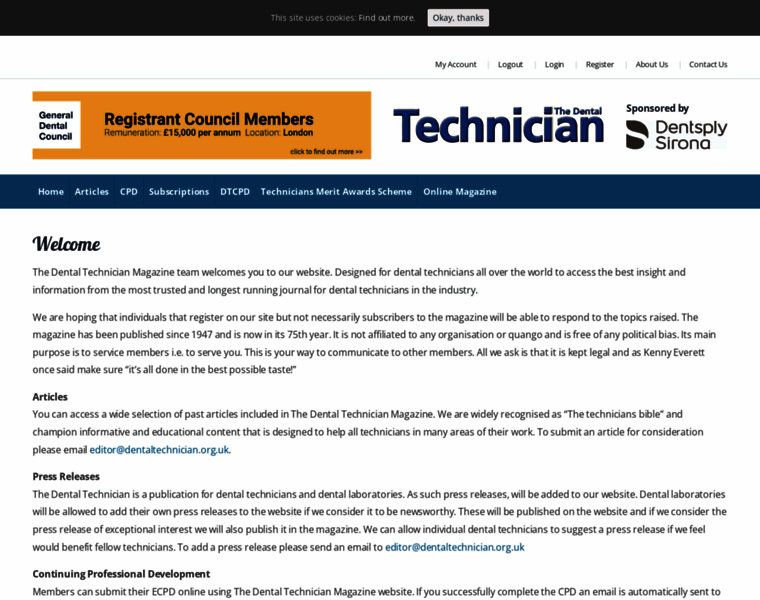 Dentaltechnician.org.uk thumbnail Dentaltechnician.org.uk thumbnail