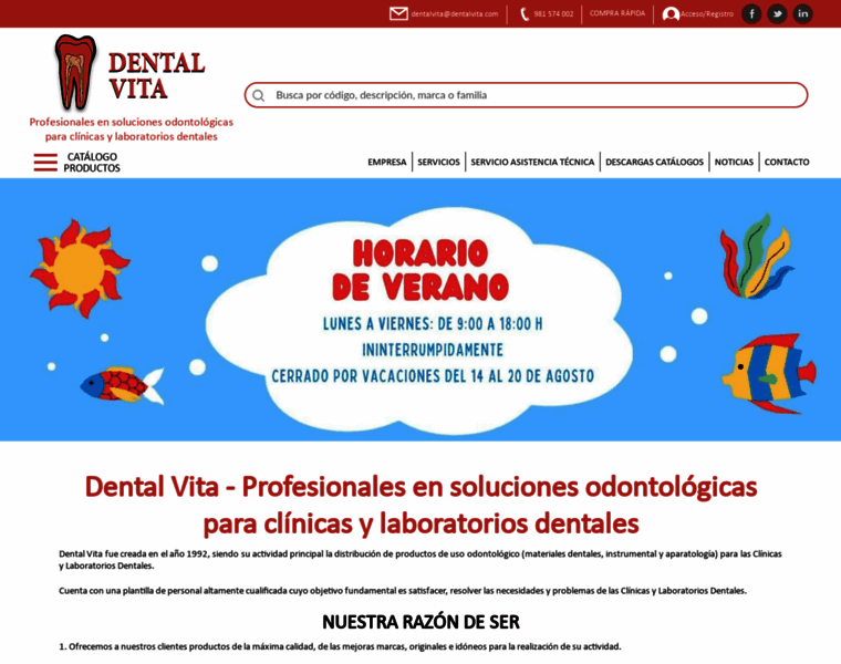 Dentalvita.com thumbnail