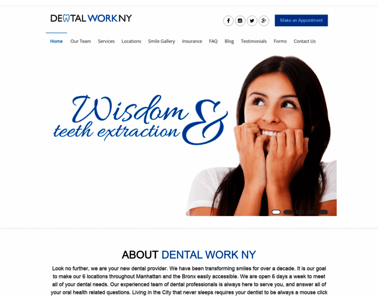 Dentalworkny.com thumbnail