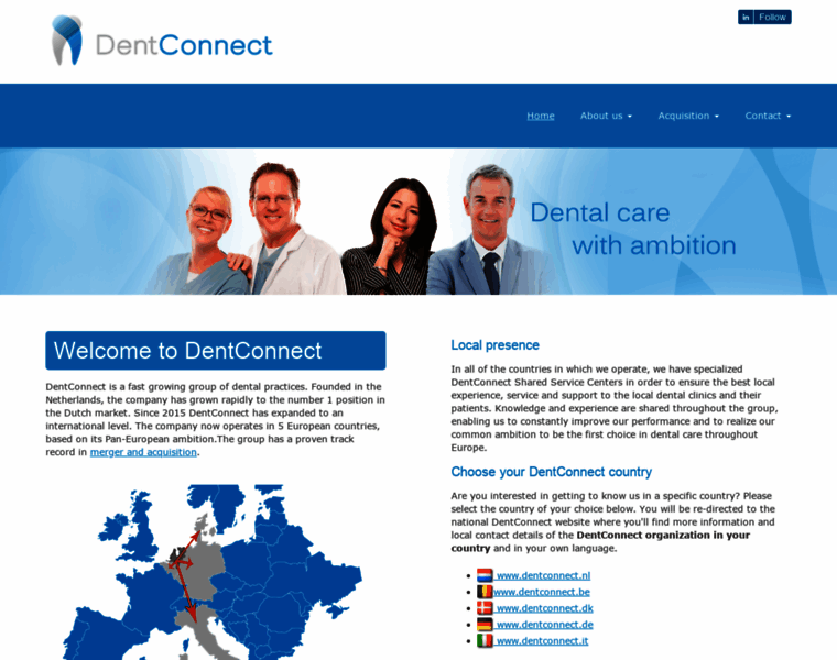 Dentconnect.eu thumbnail