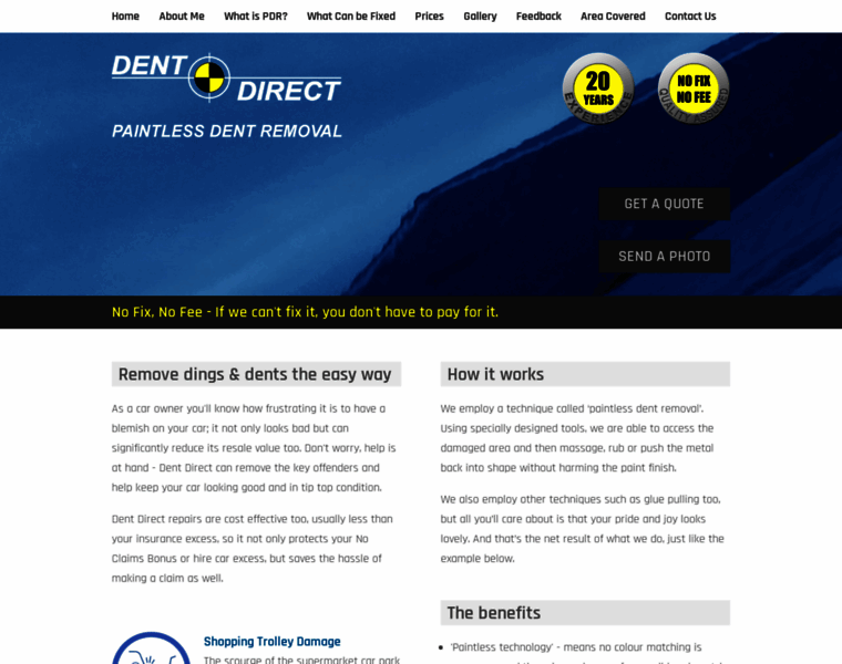 Dentdirect.co.uk thumbnail