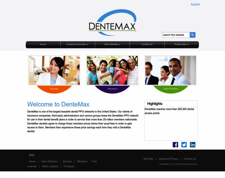 Dentemax.com thumbnail