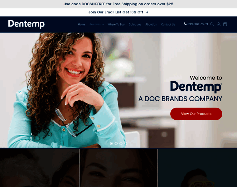 Dentemp.com thumbnail