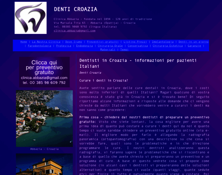 Denti-croazia.com thumbnail