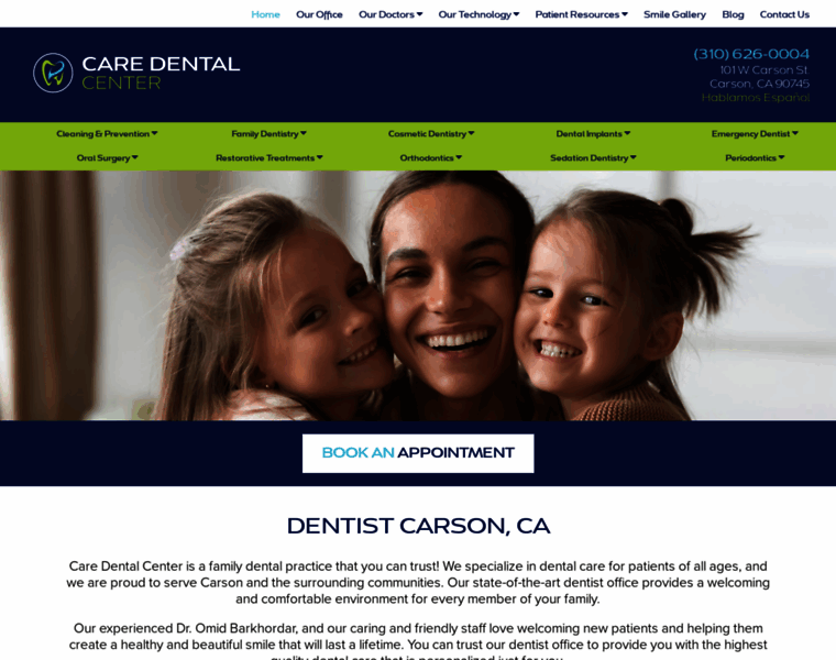 Dentistcarson.com thumbnail