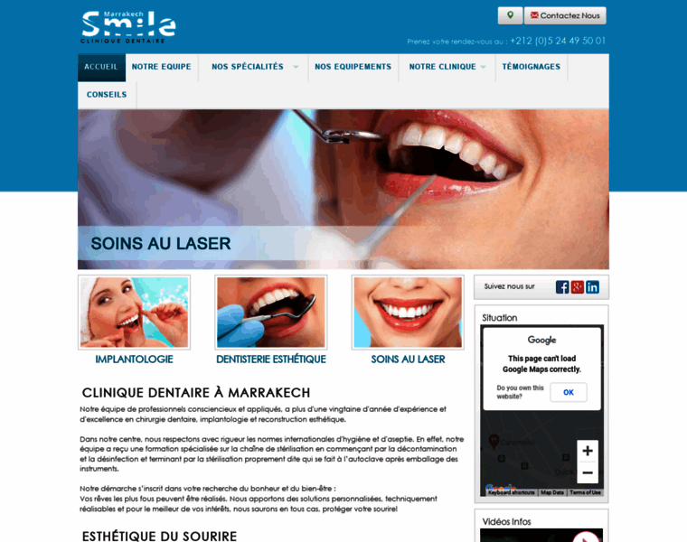 Dentistemarrakech.com thumbnail