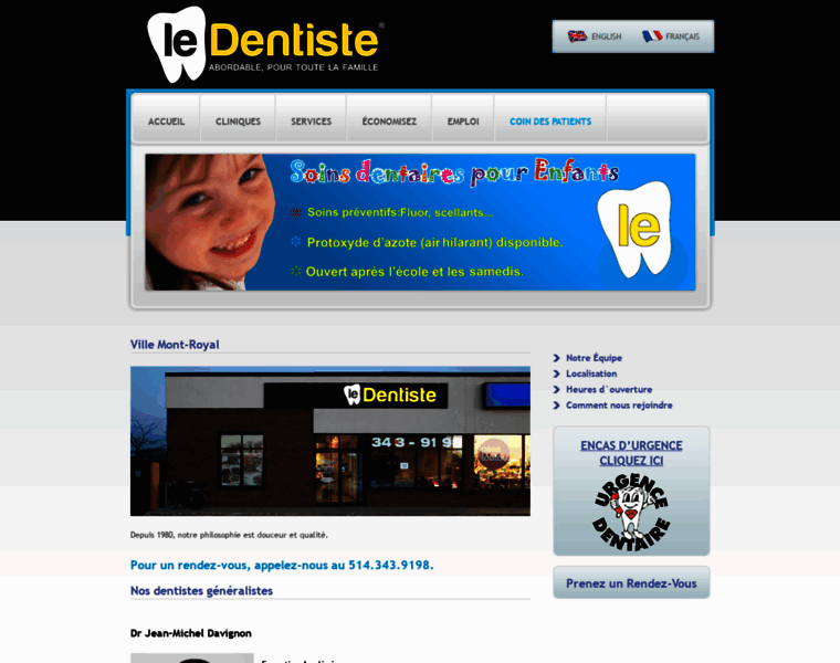 Dentistemontreal.com thumbnail