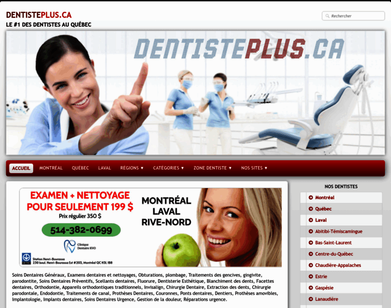 Dentisteplus.ca thumbnail