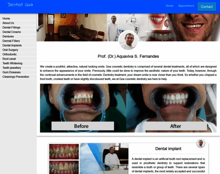 Dentistgoa.co.in thumbnail