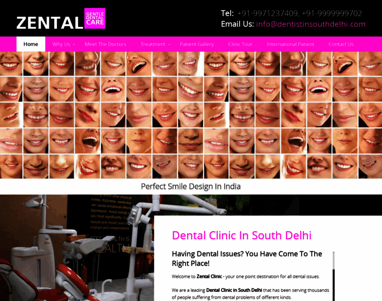 Dentistinsouthdelhi.com thumbnail