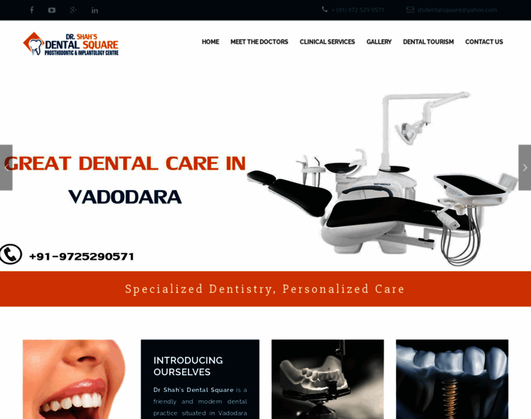 Dentistinvadodara.com thumbnail