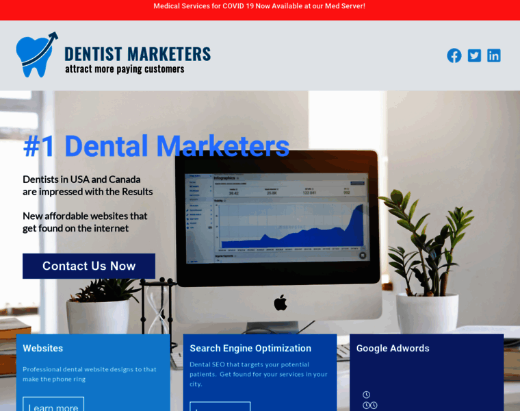 Dentistmarketers.com thumbnail