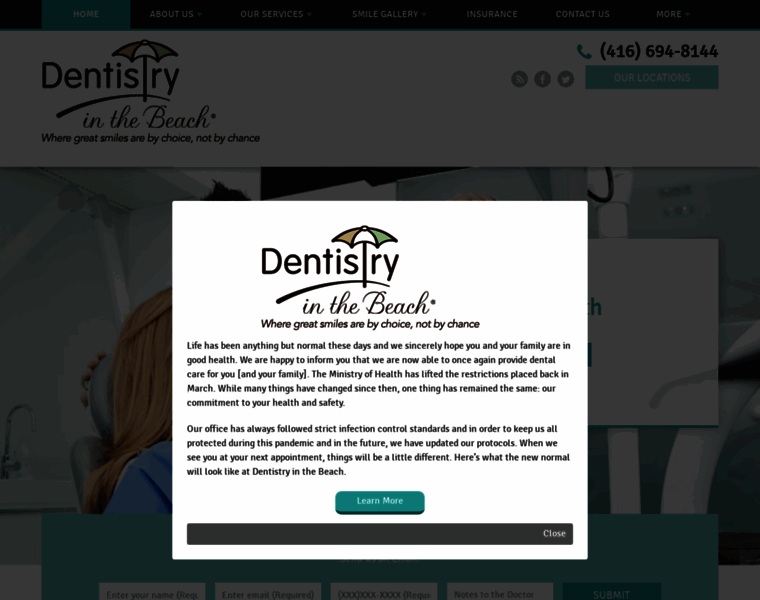 Dentistryinthebeach.com thumbnail