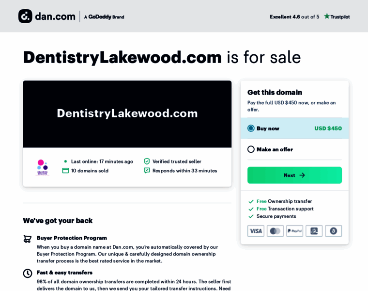 Dentistrylakewood.com thumbnail