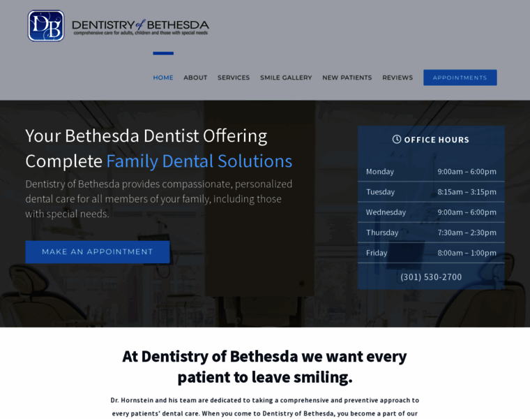 Dentistryofbethesda.com thumbnail