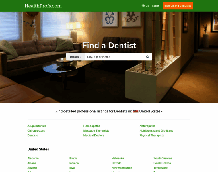 Dentists.healthprofs.com thumbnail