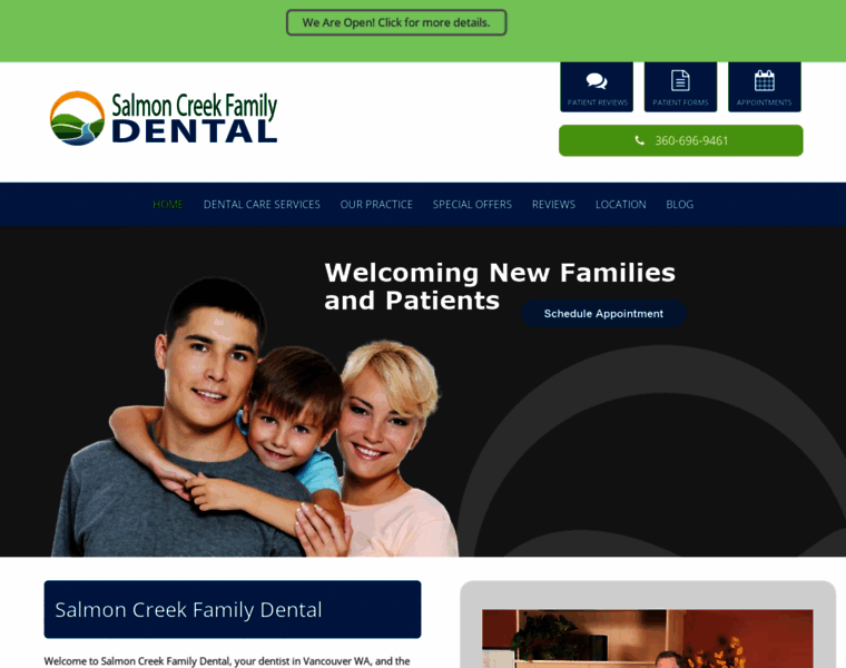 Dentistsalmoncreek.com thumbnail