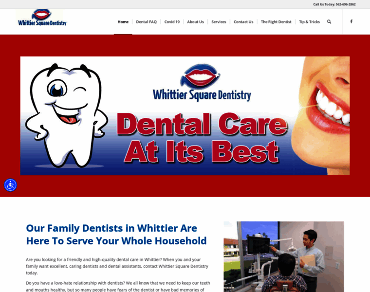 Dentistsinwhittier.com thumbnail