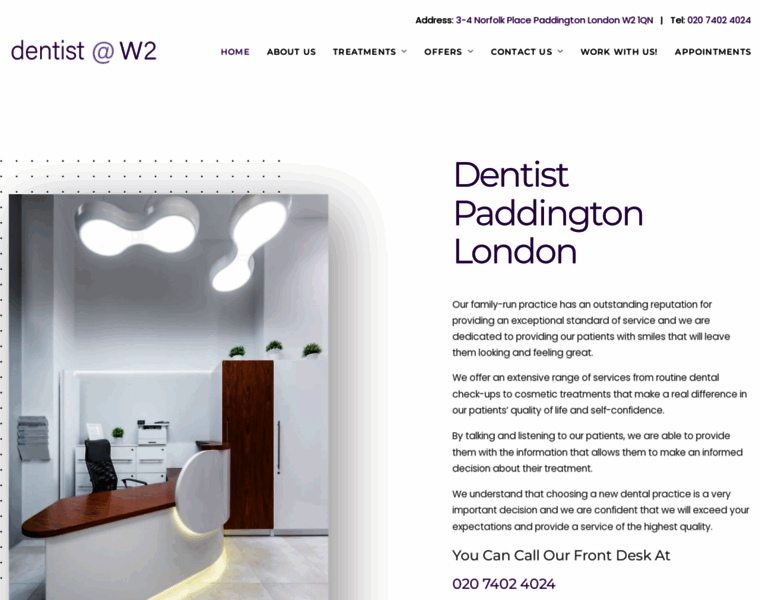 Dentistw2.co.uk thumbnail