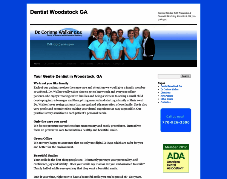 Dentistwoodstockga.com thumbnail