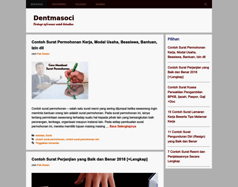 Dentmasoci.com thumbnail
