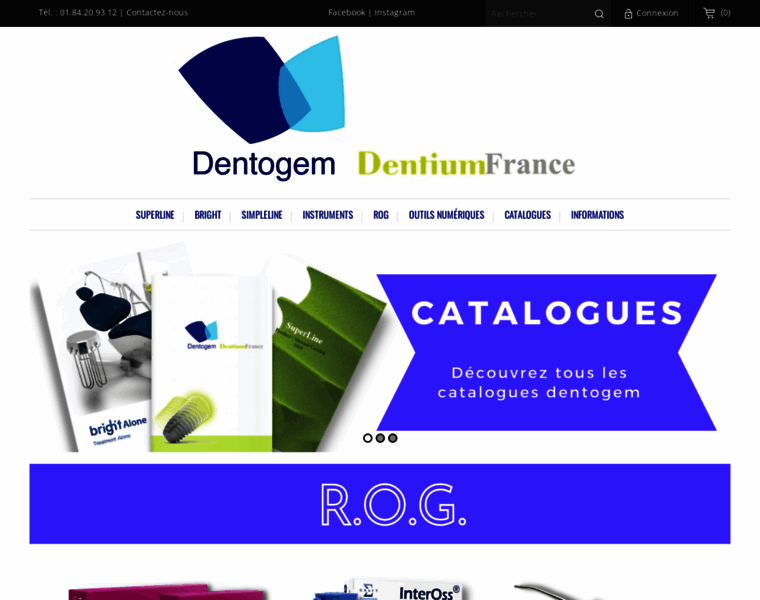 Dentogem-dentium.com thumbnail