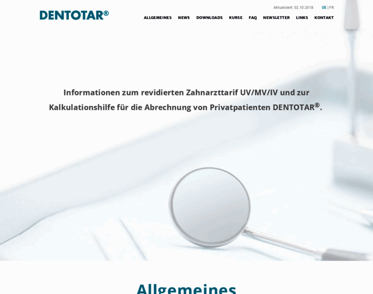Dentotar.ch thumbnail