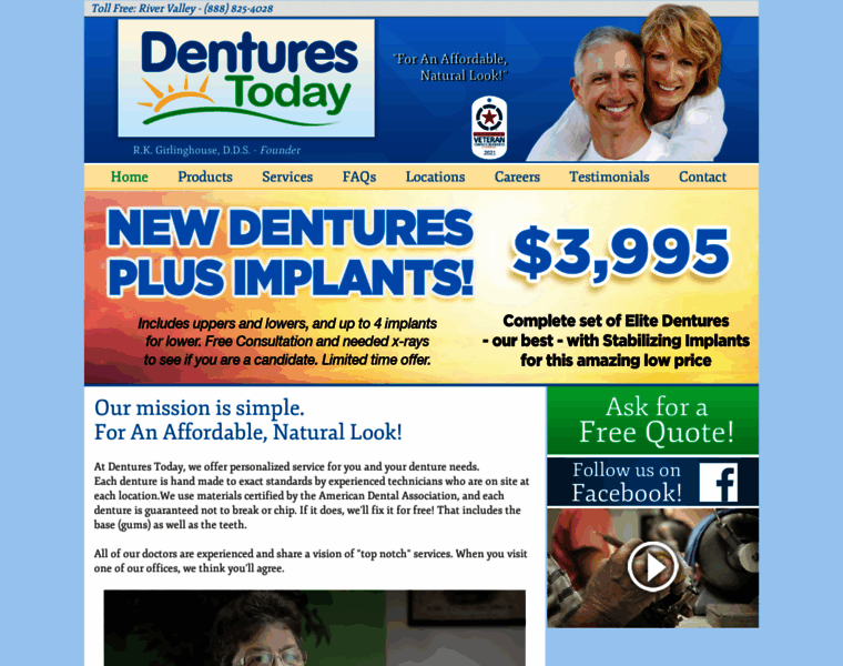Dentures-today.com thumbnail