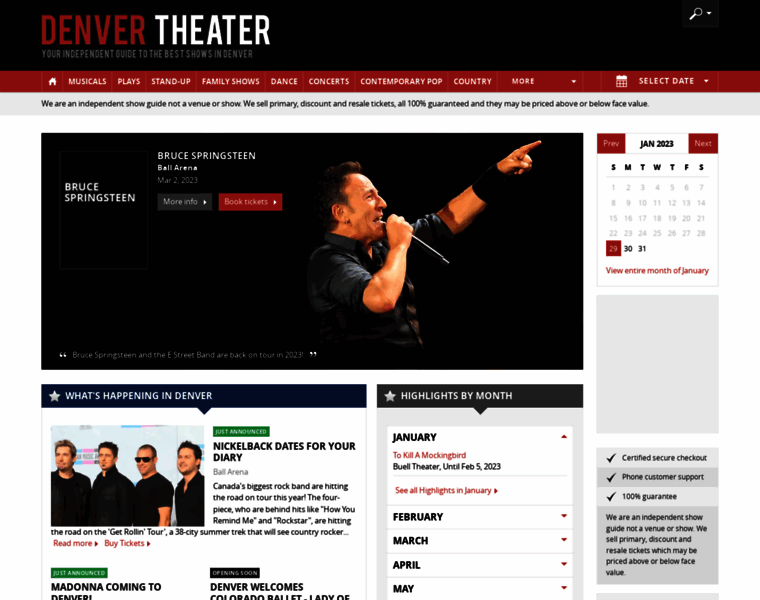Denver-theater.com thumbnail