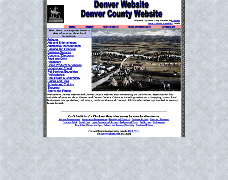 Denvercountywebsite.com thumbnail