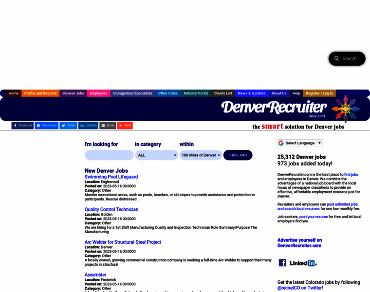 Denverrecruiter.com thumbnail