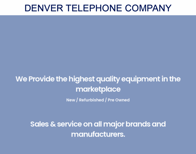 Denvertelephone.com thumbnail