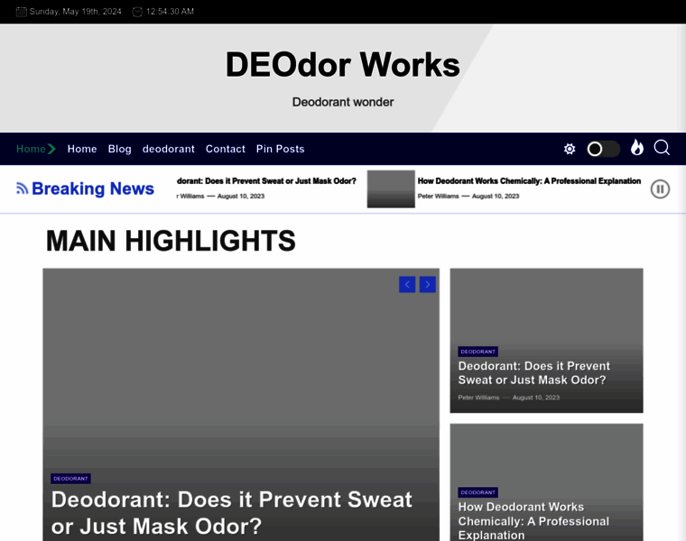Deodorworks.com thumbnail