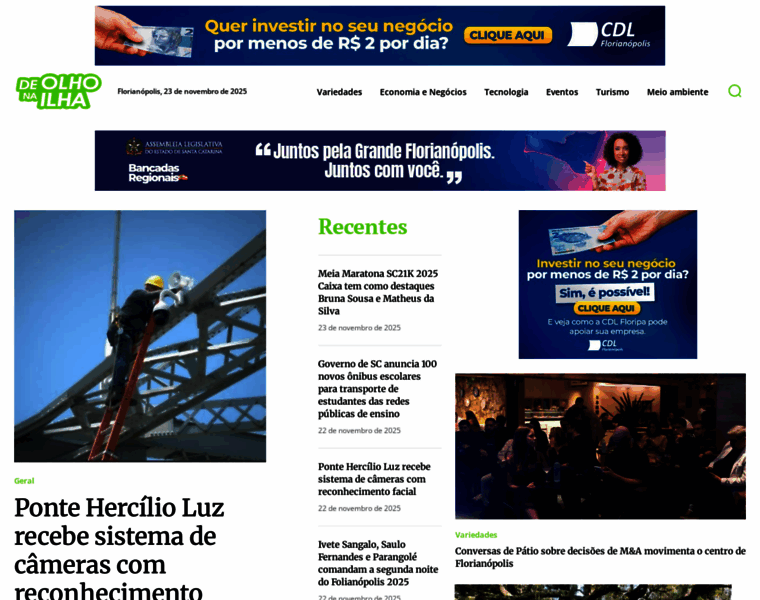 Deolhonailha.com.br thumbnail