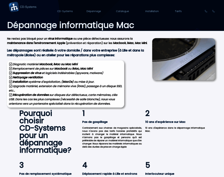 Depannage-mac-lille.fr thumbnail