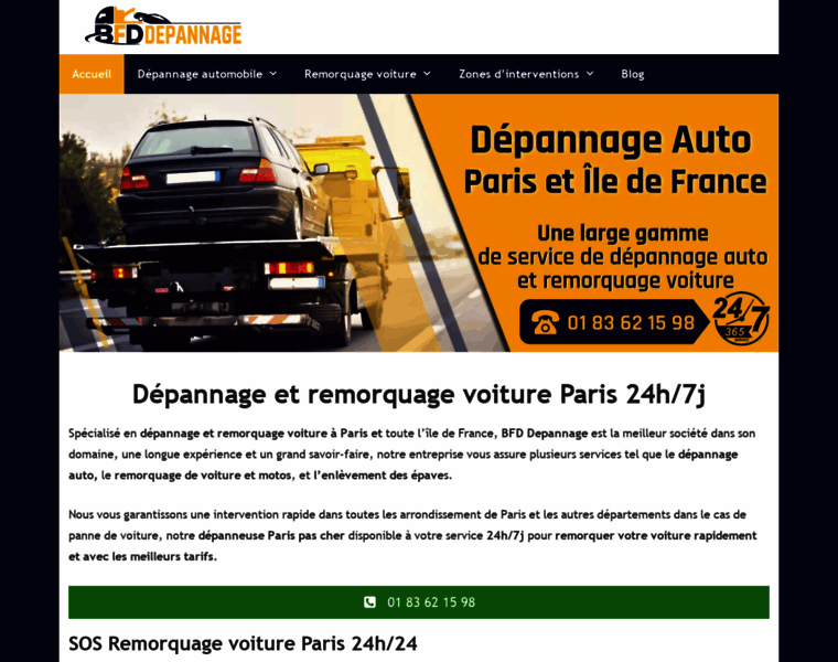 Depannage-remorquage-voiture-bfd.fr thumbnail