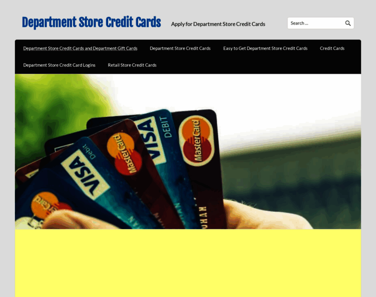 Department-store-credit-cards.com thumbnail
