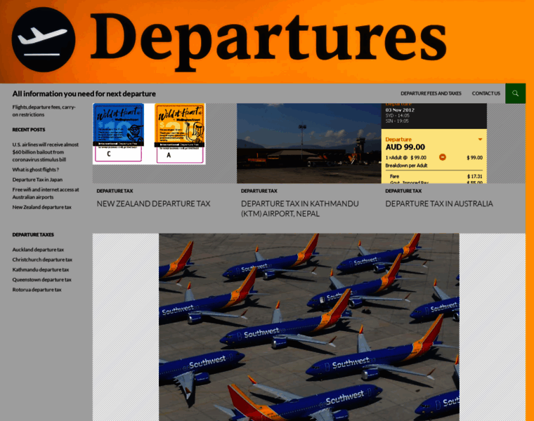 Departure-gates.com thumbnail