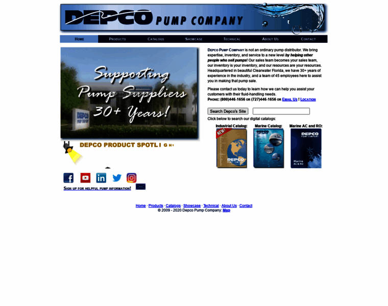 Depcopump.com thumbnail