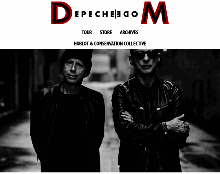 Depechemode.com thumbnail