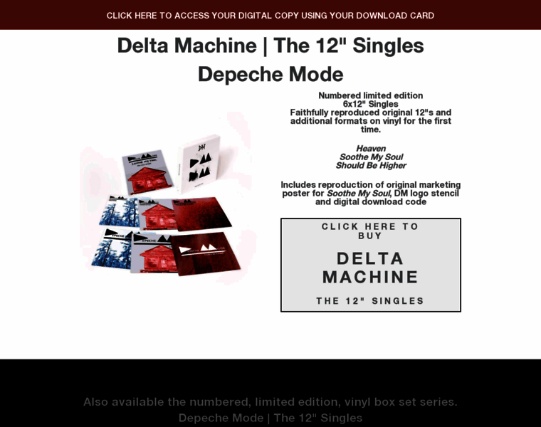 Depechemodeboxsets.com thumbnail