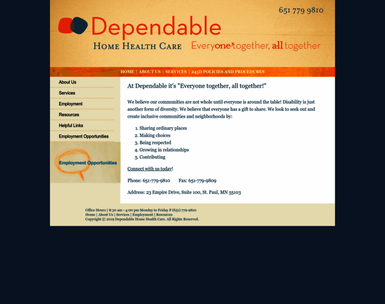 Dependable-care.com thumbnail