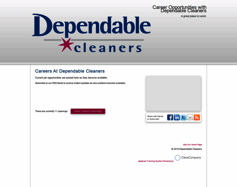 Dependablecleaners.hrmdirect.com thumbnail