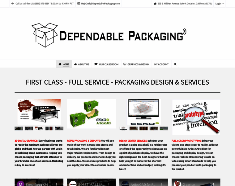 Dependablepackaging.com thumbnail