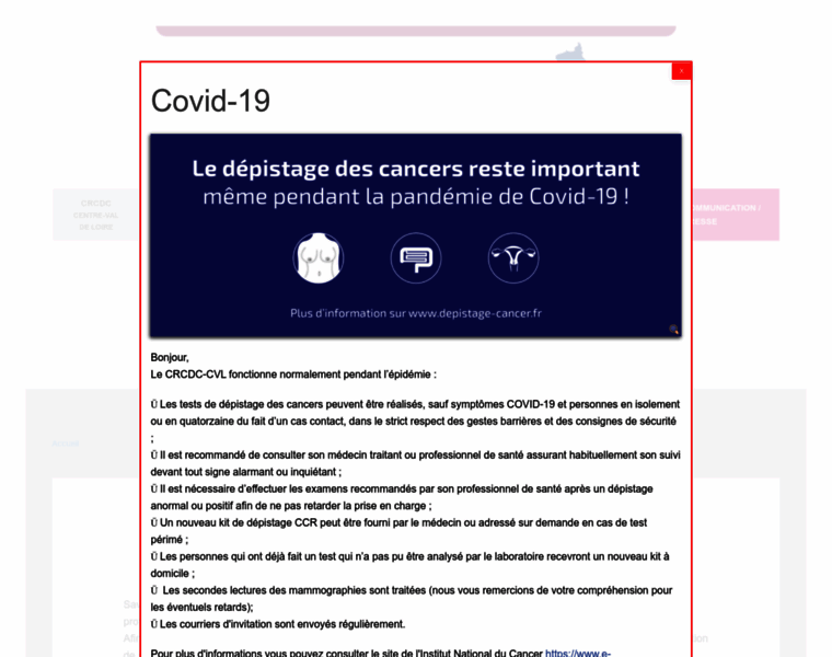 Depistage-cancer.fr thumbnail