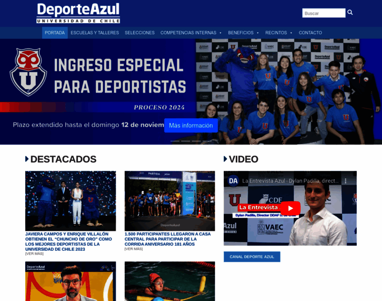 Deporteazul.cl thumbnail